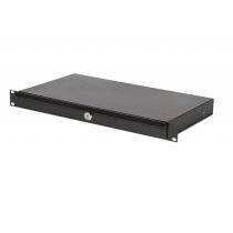 1U Locking Rack Drawer (Shallow)