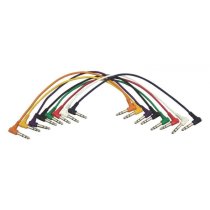 Right-Angle Patch Cables (TRS-TRS, 8-pack)