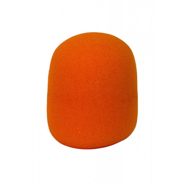 Foam Microphone Windscreen, Orange