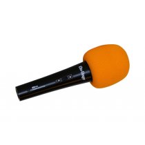 Foam Microphone Windscreen, Orange