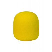 Foam Microphone Windscreen, Yellow