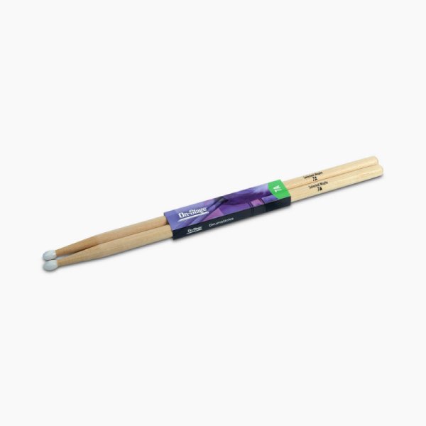 7A Maple Drum Sticks, Nylon Tip (12-Pairs)