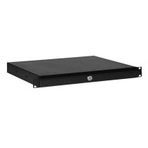 1U Locking Rack Drawer
