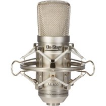 Large-Diaphragm Cardioid Condenser Microphone with Shockmount
