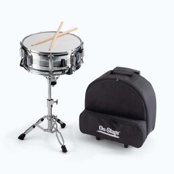 Student Snare Drum Kit with Stand, Sticks & Bag