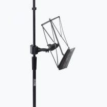 Clamp-on Sheet Music Bookplate For Mic Stands