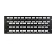 4U Vented Rack Panel, Black