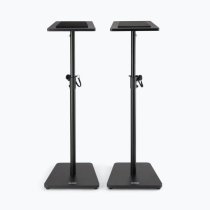 Wood Studio Monitor Stands, Black (Pair)