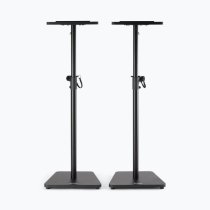 Wood Studio Monitor Stands, Black (Pair)