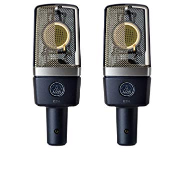 Large-diaphragm Cardioid Condenser Microphone Matched Stereo Pair
