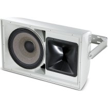 High Power 2-Way All-Weather Loudspeaker With 15" Lf And Rotatable Horn, Gray