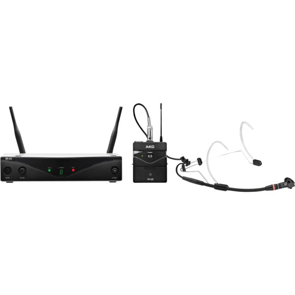 Professional Headworn Wireless Microphone System (Band A)