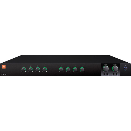 Eight Inputs/Two Outputs Commercial Series Mixer