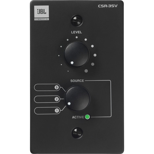 Wall-Mounted Remote Control For Csm Mixers, Black